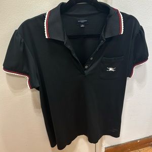 Burberry golf shirt size L